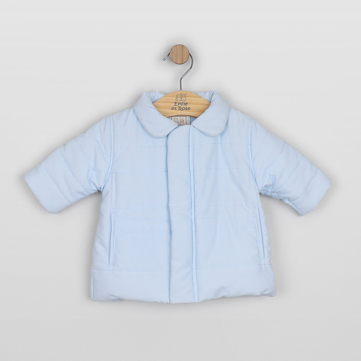 9286 Emile et Rose Quilted Jacket with Mittens - Neil