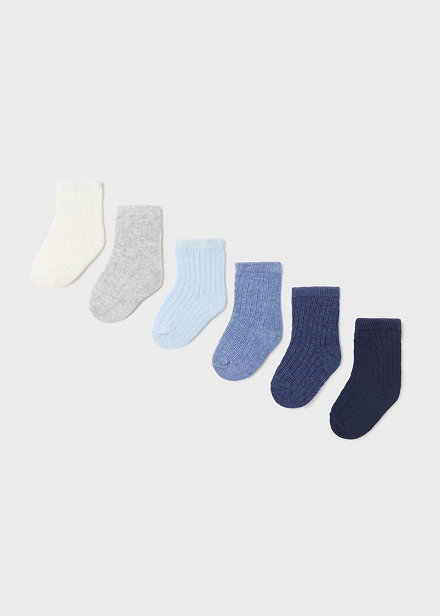 9655 Mayoral 6 Pairs of Socks-littlevips-littlevips