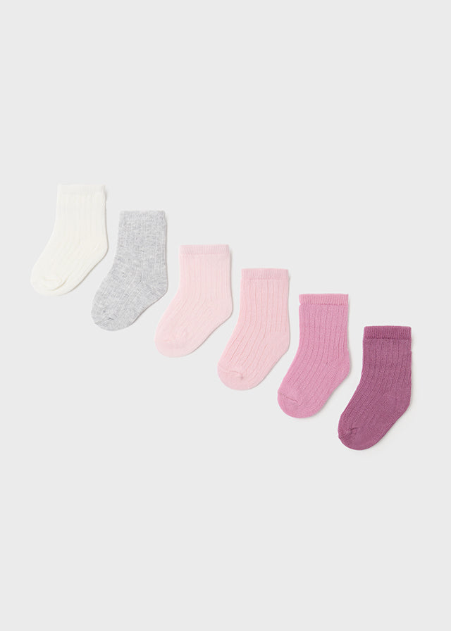 9655 Mayoral 6 Pairs of Socks-littlevips-littlevips