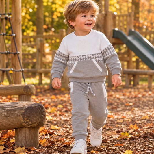 Pastels Boys - Zach 2 Piece Jogging Set 1001J | Designer Tracksuit