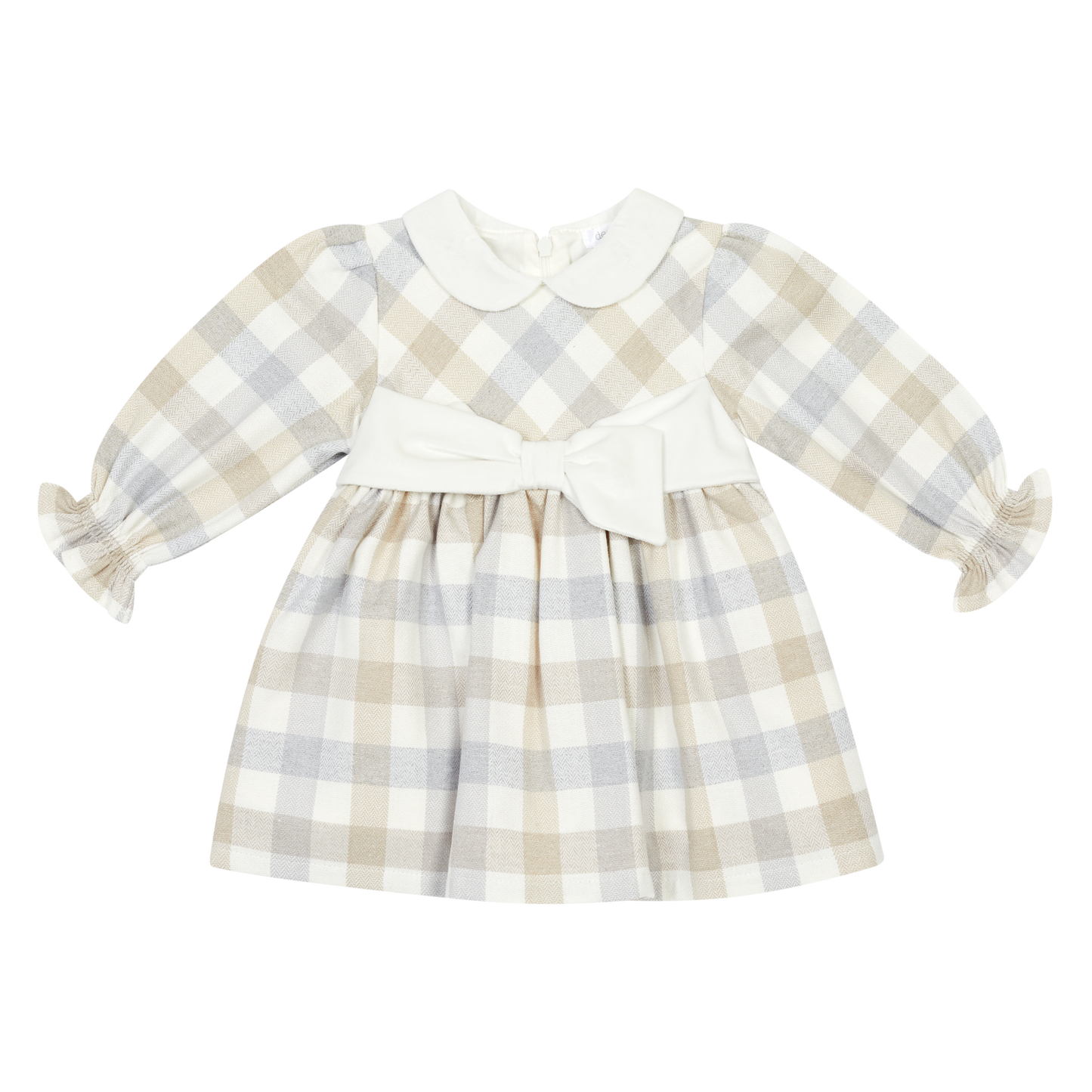 126404 Deolinda Checked Dress