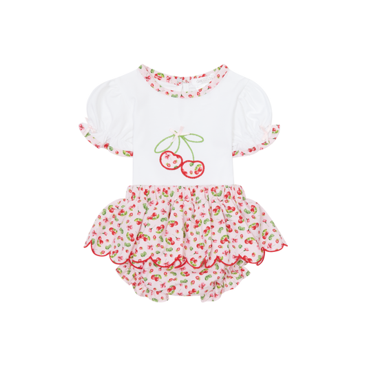 DBV25703 Deolinda Cherry Print Bloomer Set