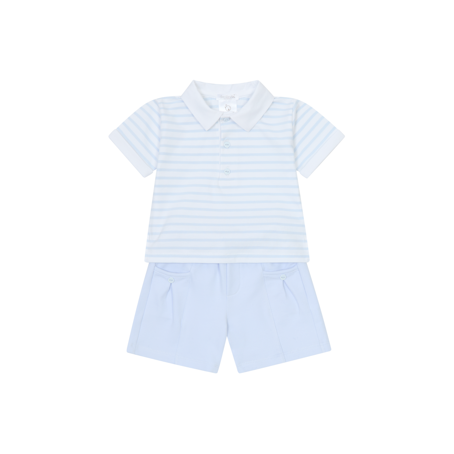 DBV25829 Deolinda Smart Striped Short Set