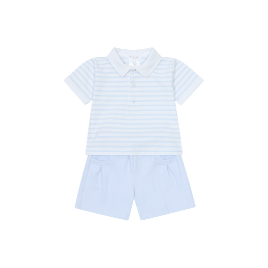 DBV25829 Deolinda Smart Striped Short Set