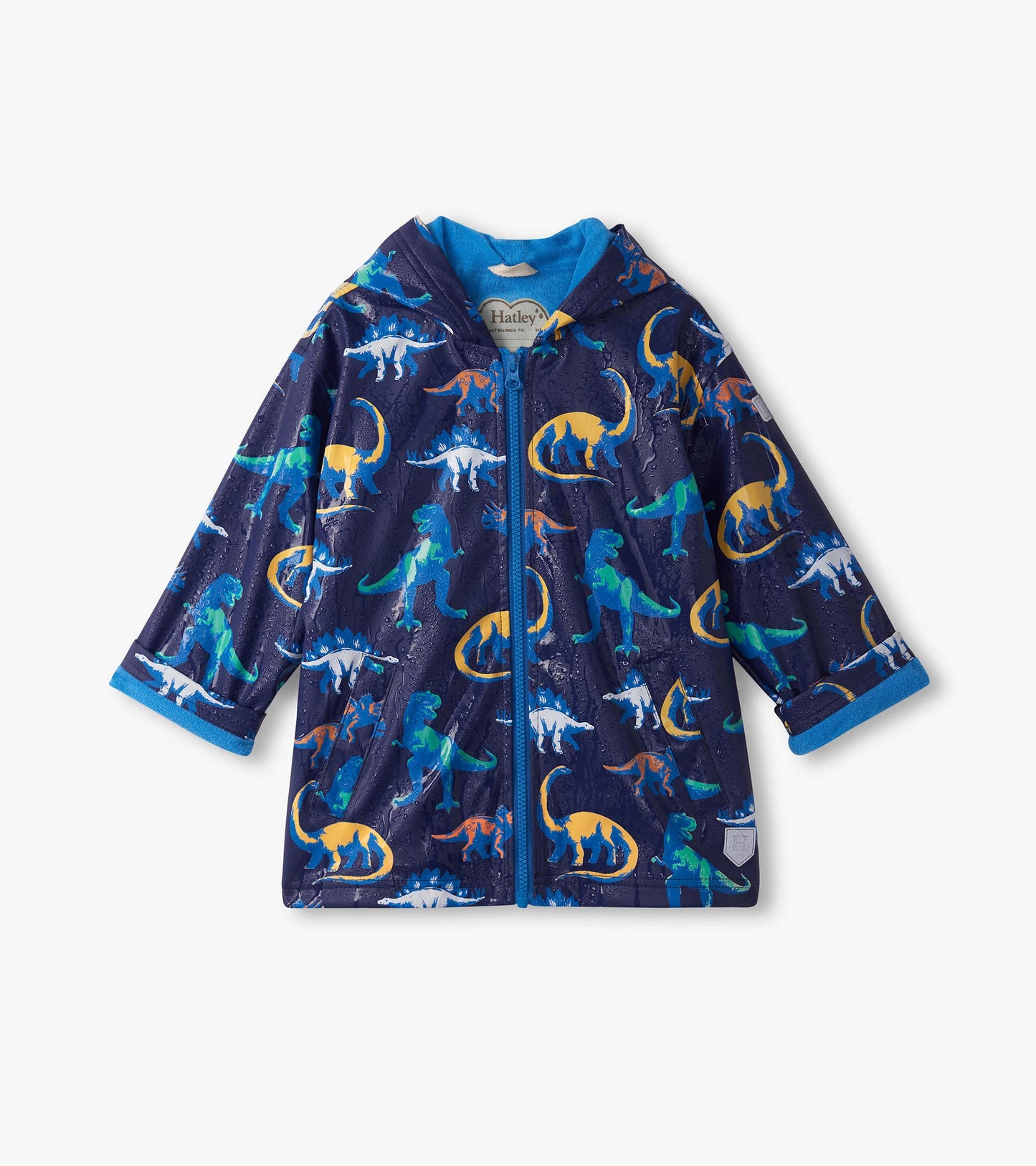 PDK818 Hatley Painted Dinosaur Rain Jacket