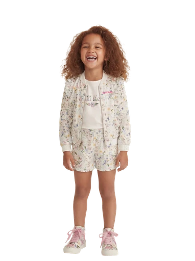 LK0012 Lelli Kelly Floral Bomber Jacket - Ashley
