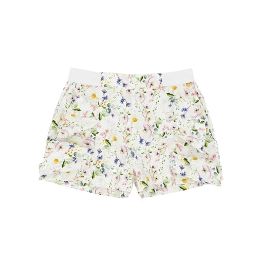 LK0013 Lelli Kelly Floral Ruffle  Printed Shorts - Alison