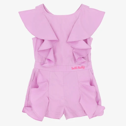 LK0014 Lelli Kelly Ruffle Playsuit - Audrey