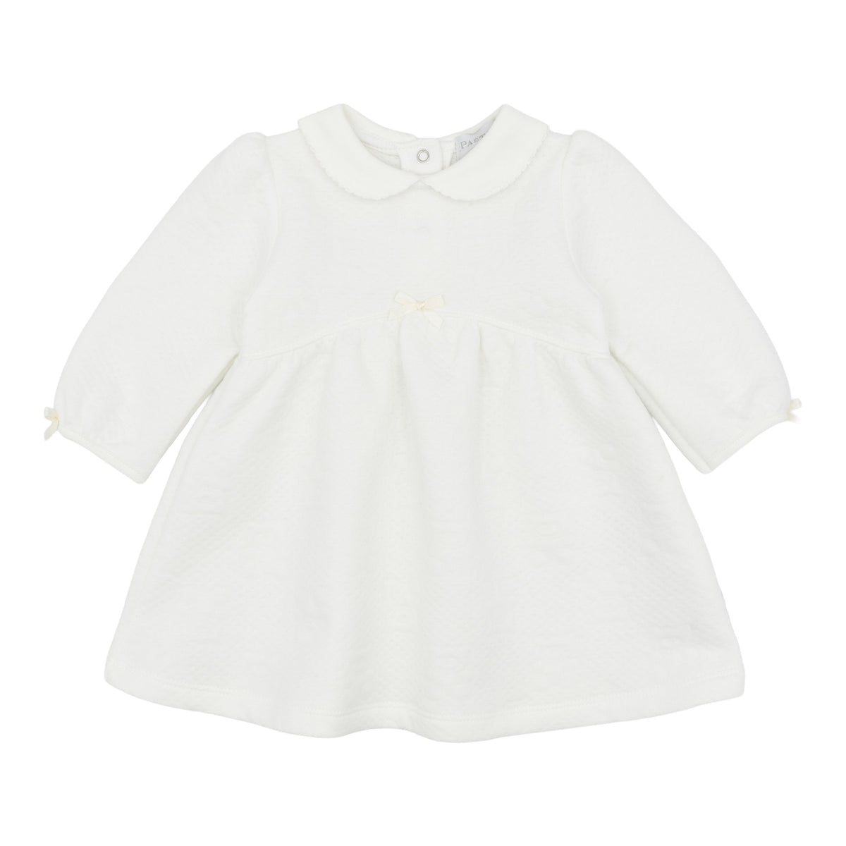 3003K Pastels & Co. Velour Bow Dress - Kanga