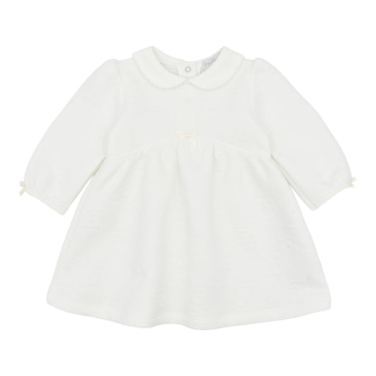 3003K Pastels & Co. Velour Bow Dress - Kanga