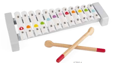 J07604 Janod Confetti Metal Xylophone