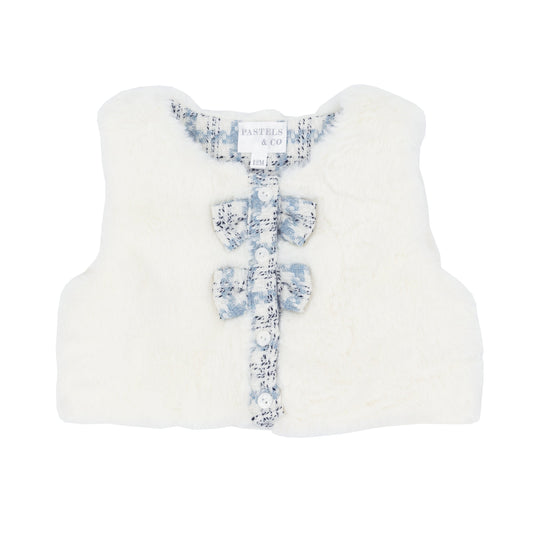 PA722E Pastels & Co - Cate Faux Fur Gilet-littlevips-littlevips