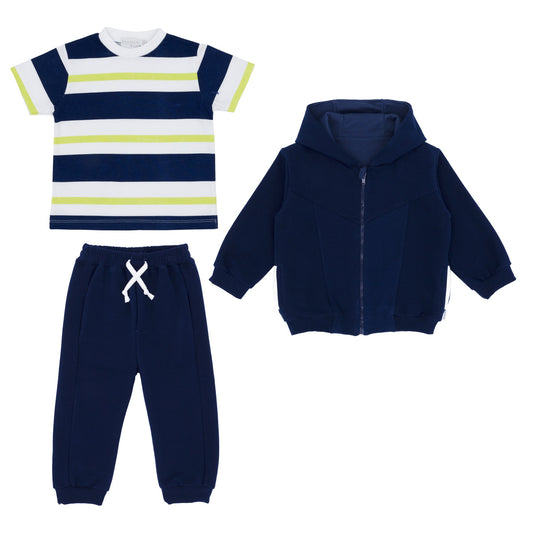 PA301C Pastels 3 Piece Hoody Set
