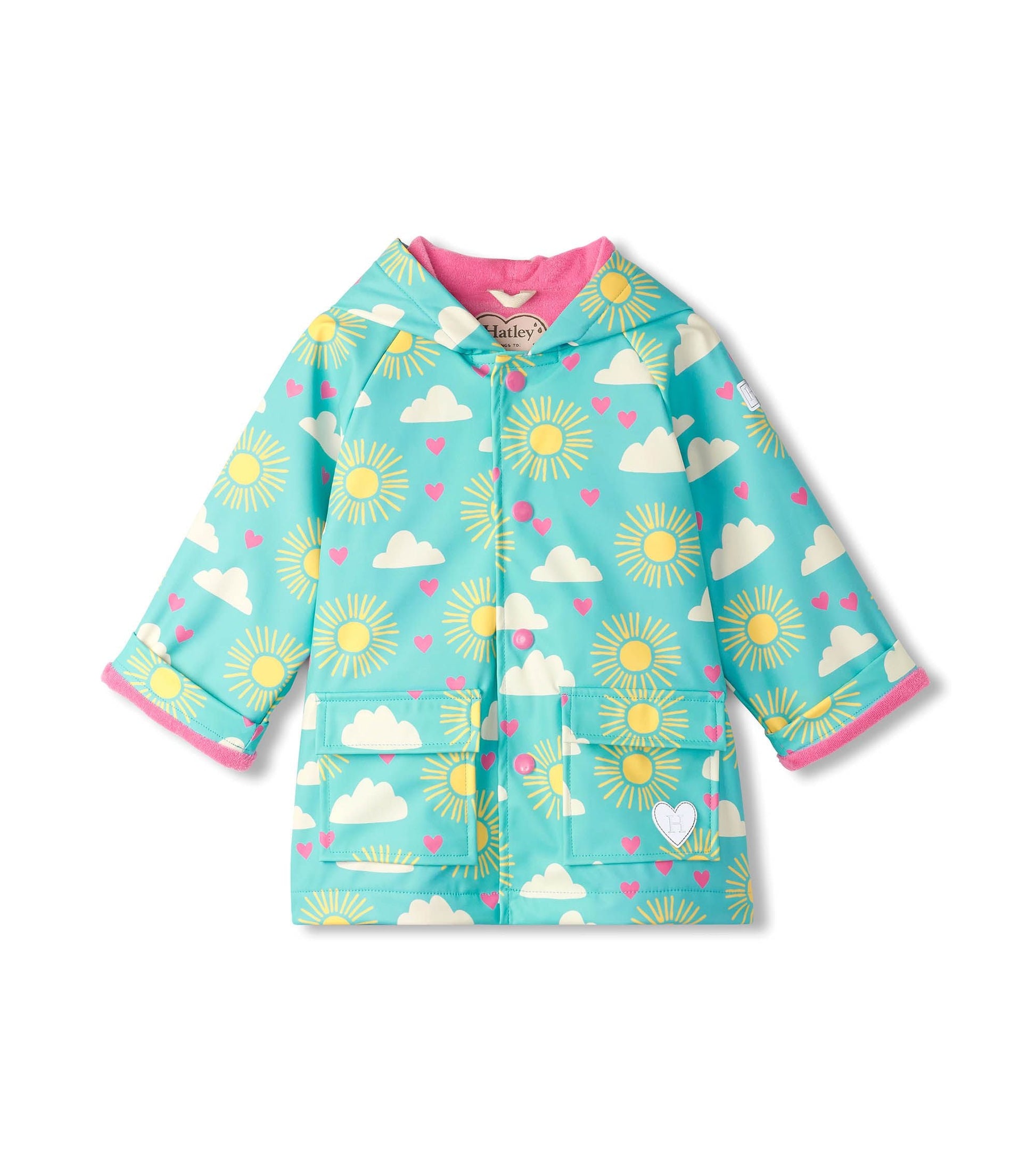 ST1317 Hatley Happy Skies Rain Jacket-littlevips-littlevips